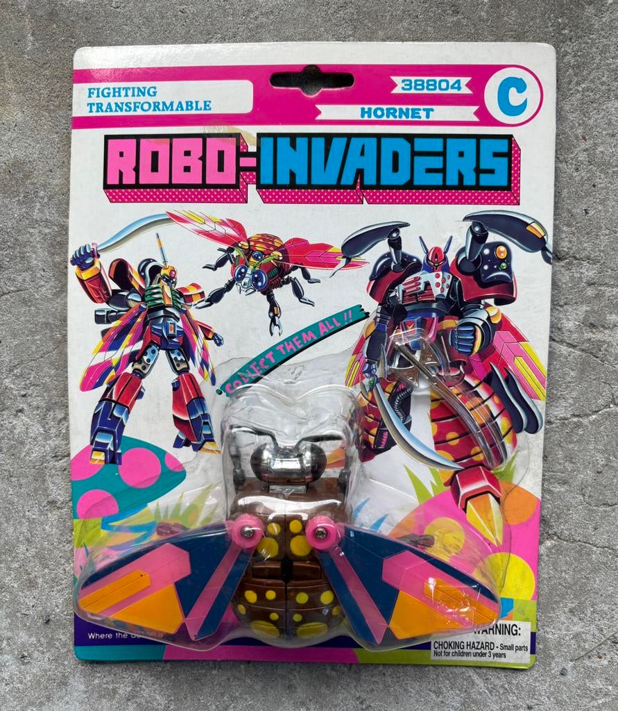 Robo Invaders Transformers ko vintage, Ophalen of Verzenden, Nieuw