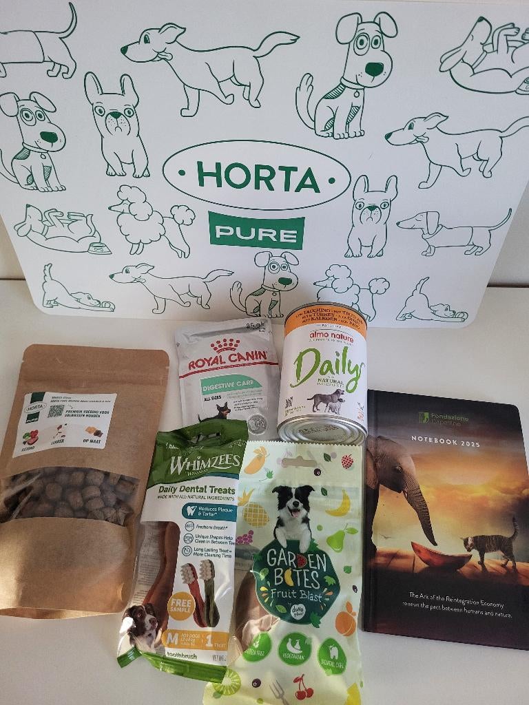 hondenvoeding Royal Canin almo nature placemat + notebook, Dieren en Toebehoren, Ophalen of Verzenden, Hond