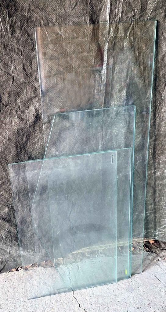 Lot de plaques en verre trempé, Enlèvement, Utilisé