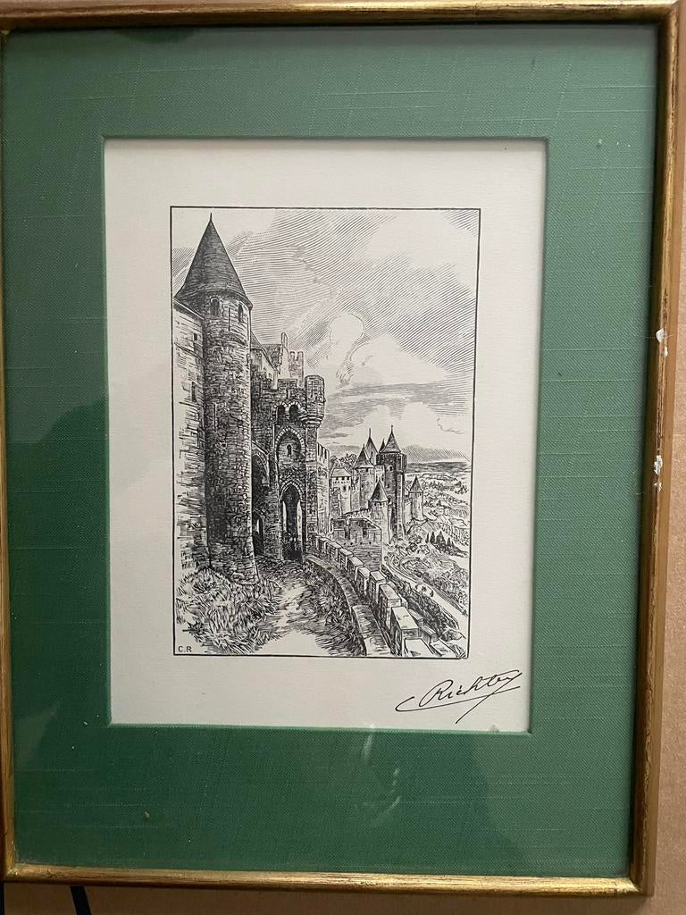 Tabel De wallen van Carcassonne, Antiek en Kunst, Ophalen
