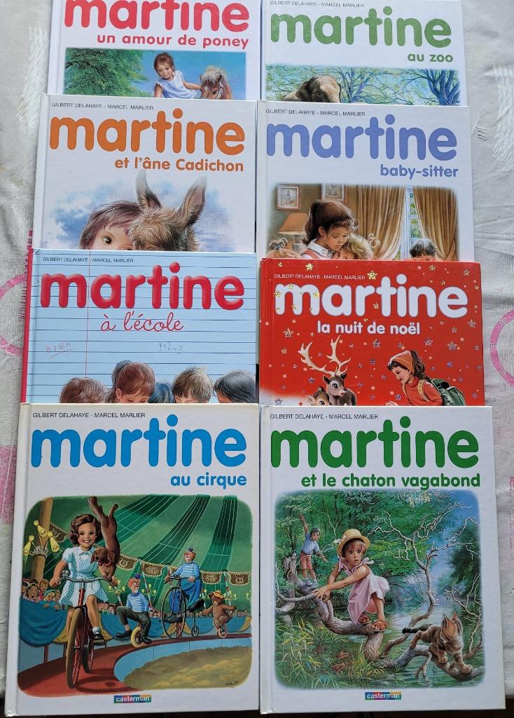Lot de 8 livres MARTINE en bon état., Enlèvement ou Envoi, Utilisé