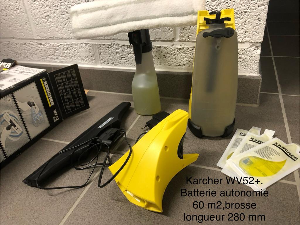 Karcher-ramen, Ophalen, Raamwisser of Trekker