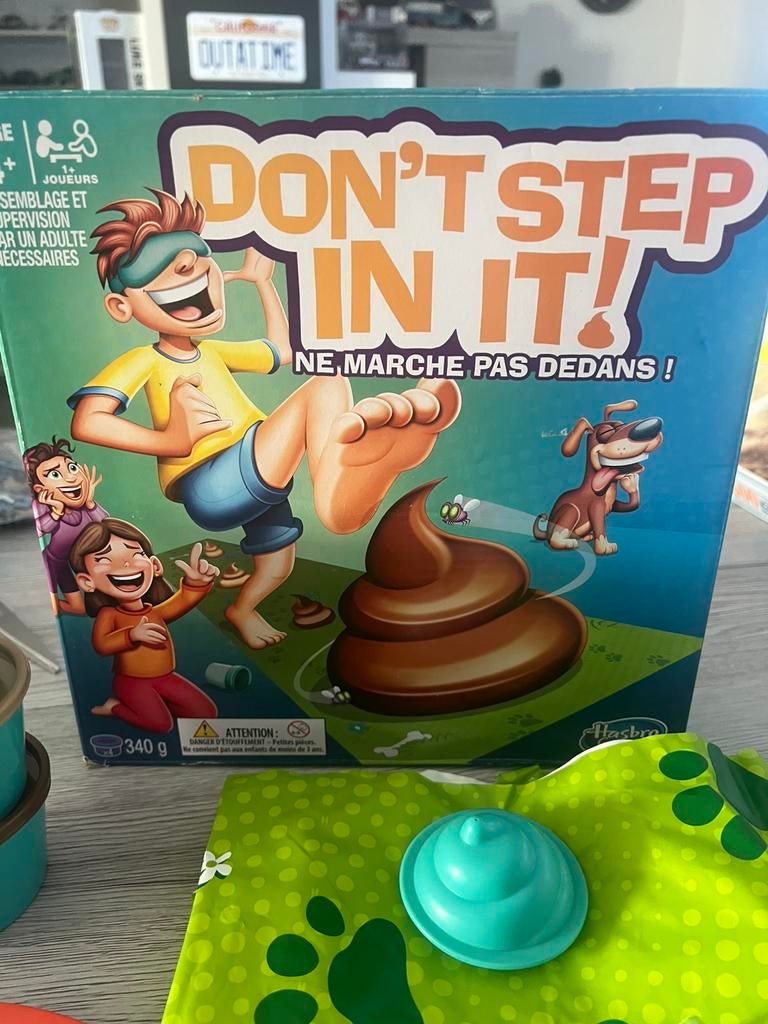 Spel, werk er niet in!!! Van Hasbro, Ophalen, Gebruikt