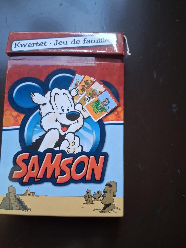 Kwartetten Samson, Piet Piraat en plop, Verzamelen, Ophalen of Verzenden, Kwartet(ten)