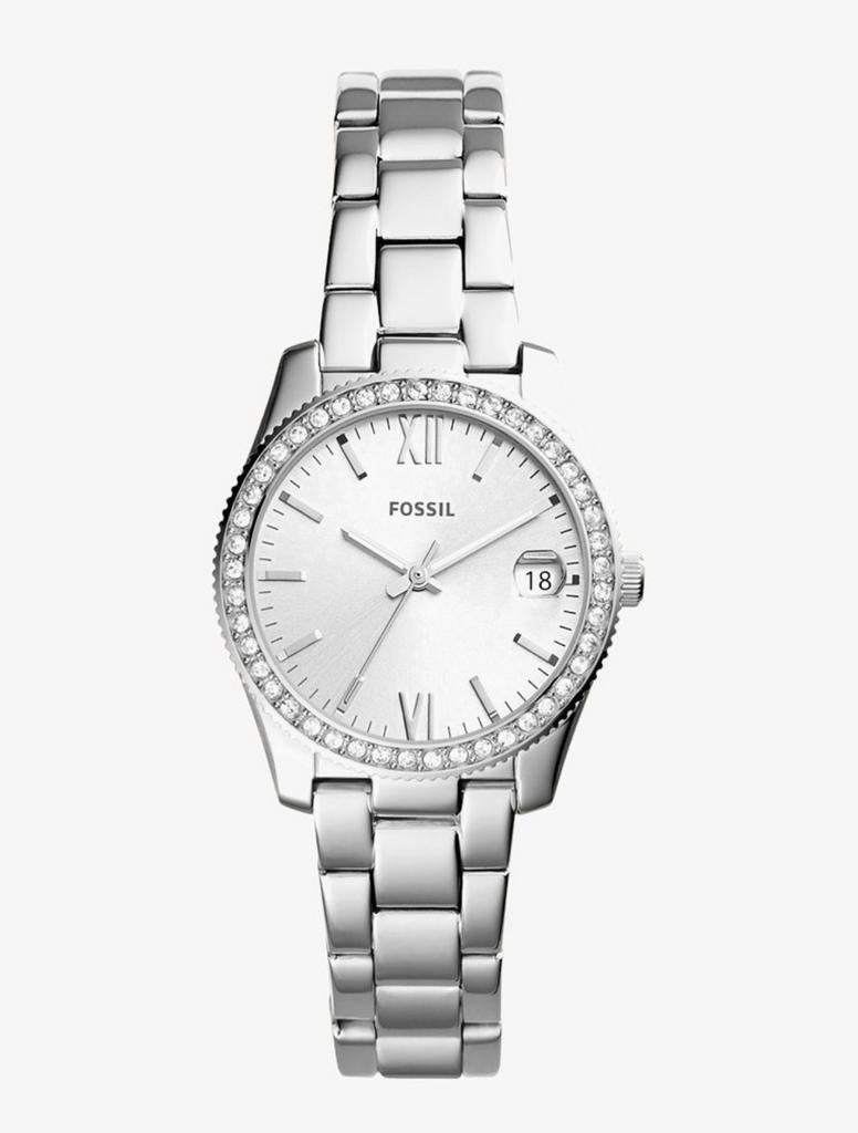 Fossil horloge dames, Bijoux, Sacs & Beauté, Montres | Femmes, Enlèvement ou Envoi, Fossil, Acier, Avec strass