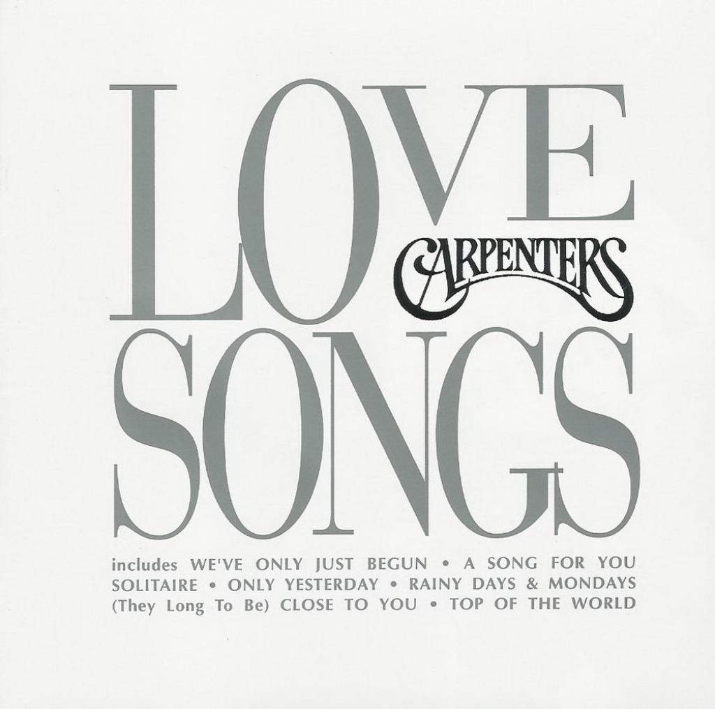 CD * CARPENTERS - LOVE SONGS, Ophalen of Verzenden, Zo goed als nieuw