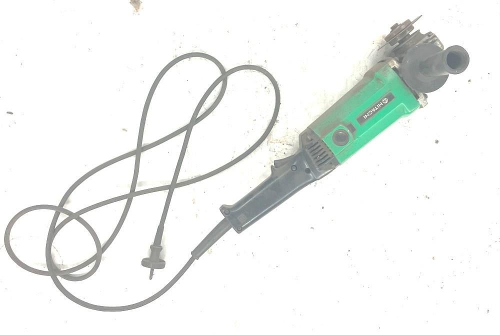 Haakse slijper / slijpschijf HITACHI., Doe-het-zelf en Bouw, Gereedschap | Slijpmachines, Ophalen, Gebruikt, 1000 watt of meer