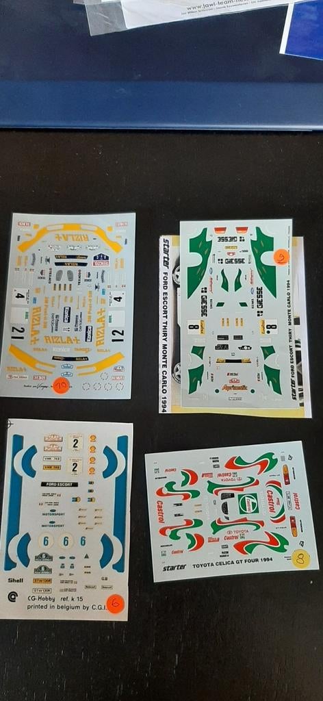 Decals rally  1/43, Enlèvement ou Envoi, Neuf