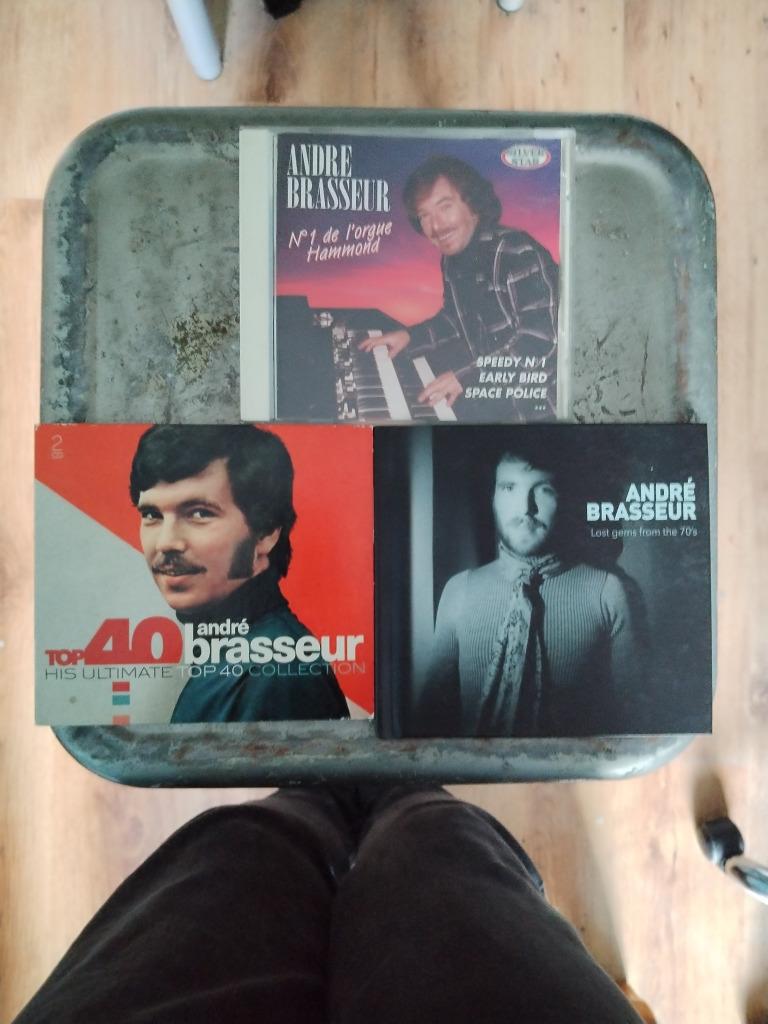 Andre Brasseur pakket (3 Cds), CD & DVD, CD | Instrumental, Comme neuf, Envoi