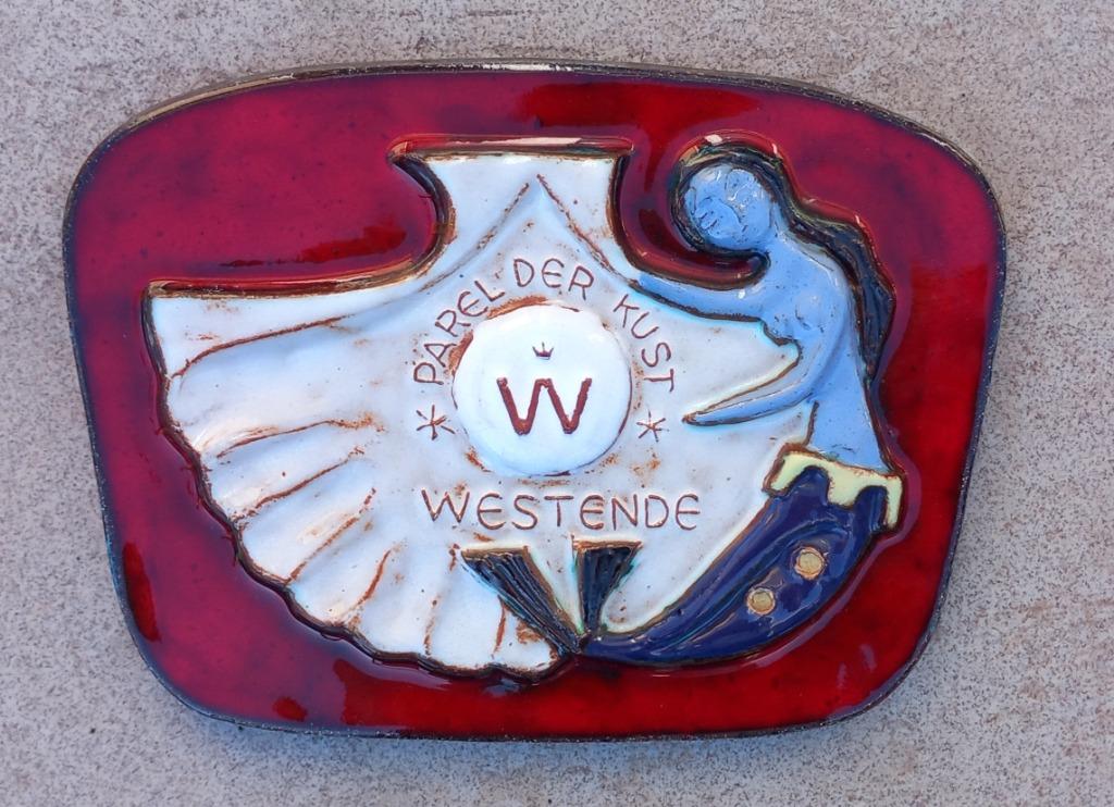 Keramiek Vermeire wandkeramiek Westende, Antiquités & Art, Enlèvement