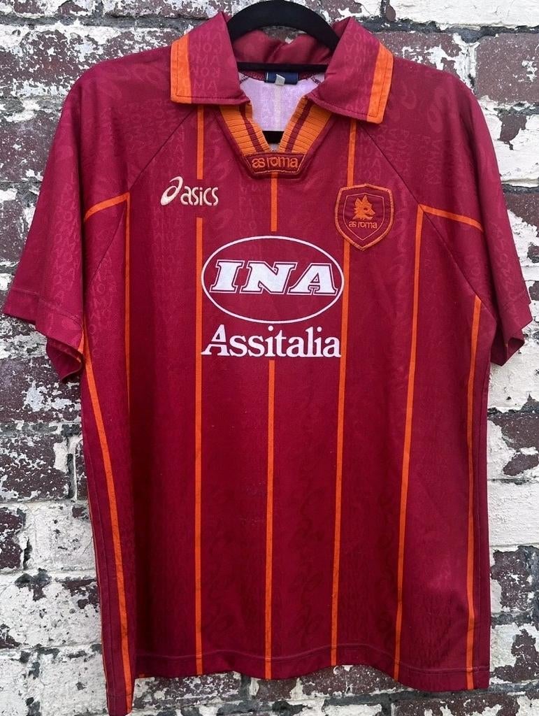 AS Roma Totti Thuisshirt Champions League Origineel 1996, Envoi