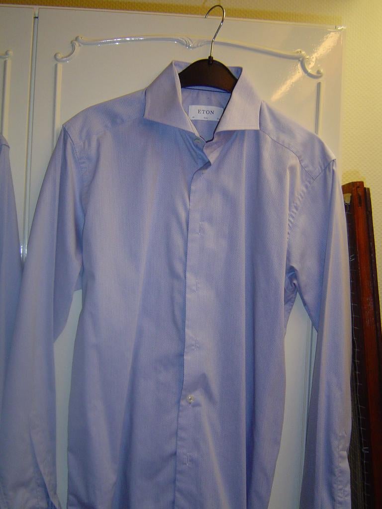 Kwaliteitsvolle  Herenhemden ( maat 40- 41), Kleding | Heren, Overhemden, Nieuw, Halswijdte 41/42 (L), Blauw, Ophalen
