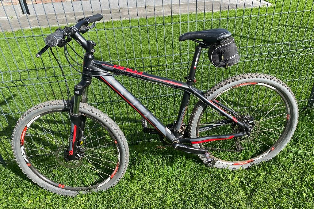VTT Cube Analog Disc 11 noir et rouge  16 pouces, Enlèvement, Utilisé, Autres marques