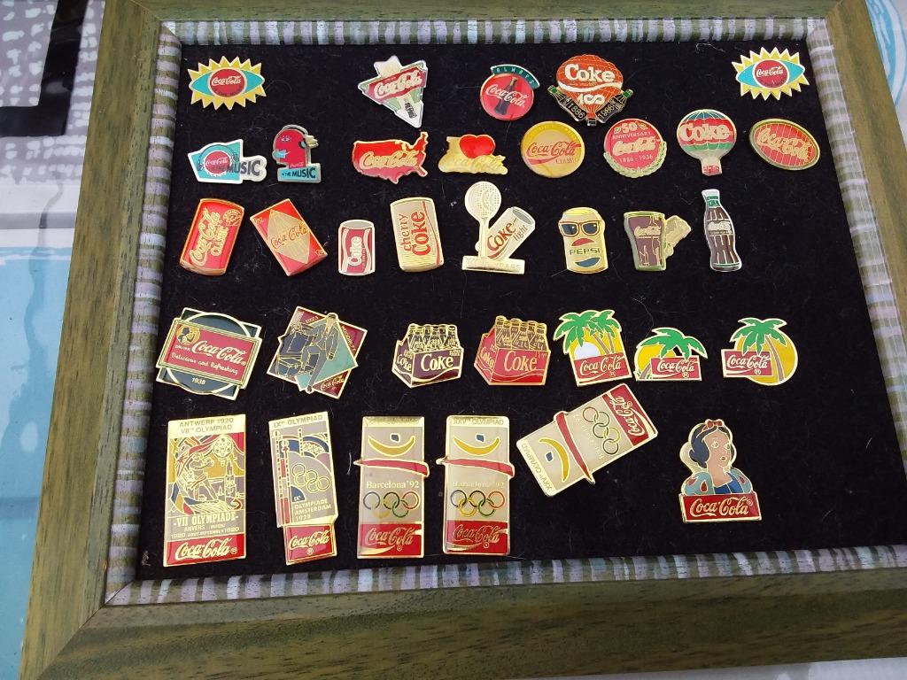 pin’s coca, Ophalen of Verzenden
