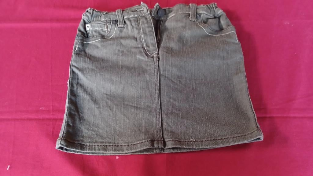 Bruine jeansrok, Meisje, JBC, Ophalen of Verzenden, Zo goed als nieuw