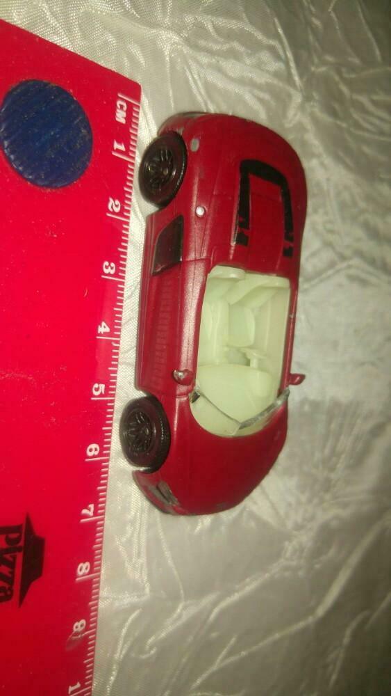 Vintage Voiture miniature audi r8 fluorescente majorette, Enlèvement ou Envoi, Comme neuf, Voiture