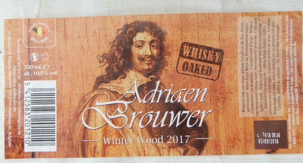 Bieretiketten Adriaan Brouwer Brouwerij Roman (m2), Ophalen of Verzenden, Gebruikt, Overige typen, Overige merken