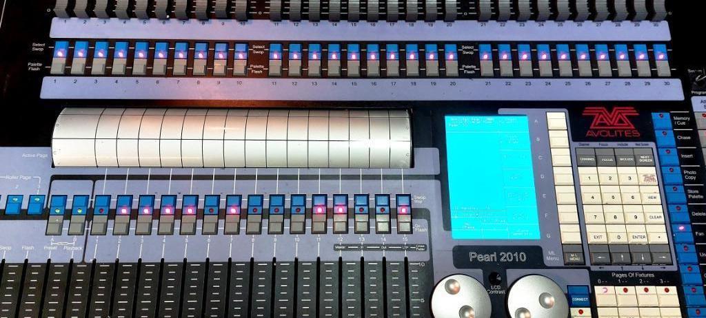 mengpaneel licht, Muziek en Instrumenten, Ophalen, Zo goed als nieuw, Licht, Geluidgestuurd