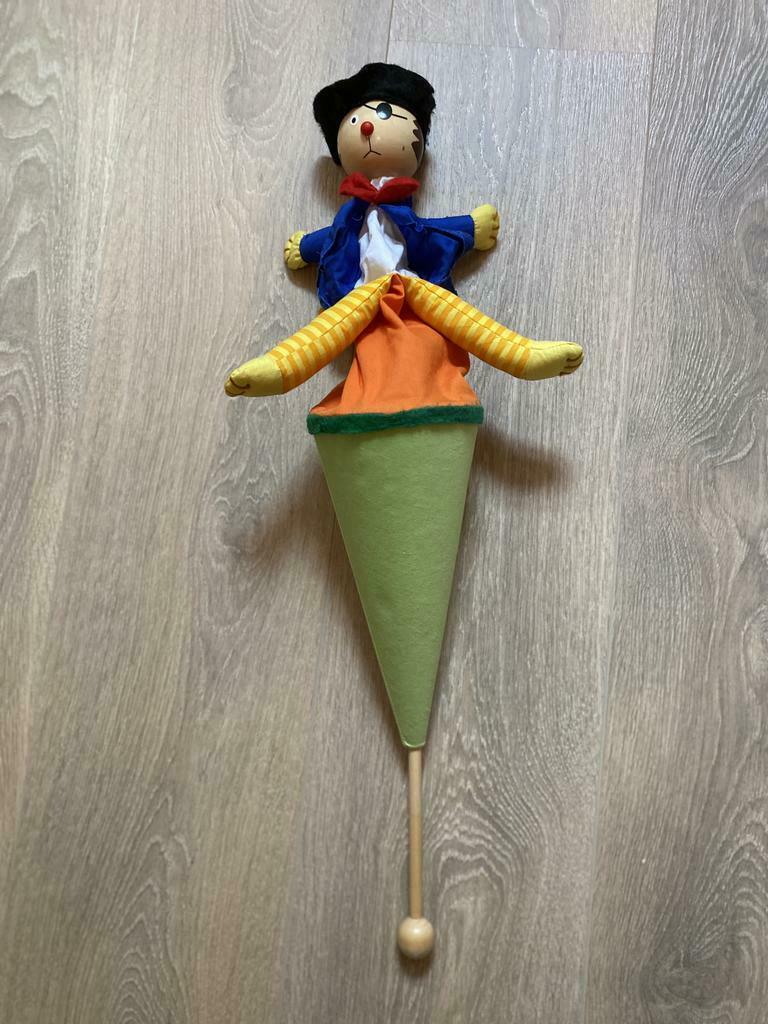 Kleuterklas opvang wegsteekpop/kiekeboe poppetje groot model, Ophalen of Verzenden, Zo goed als nieuw