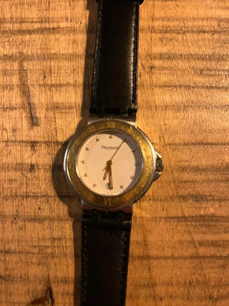 Montre Pequignet, Enlèvement, Utilisé, Cuir, Autres marques