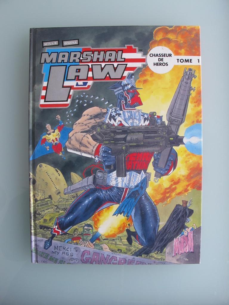 Marshal law, tome 1, 2 et 3, Enlèvement, Comme neuf, Pat Mills - Kevin O'Neill