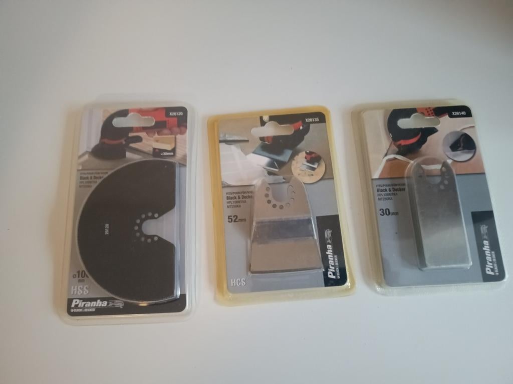 Accessoires piranha pour multitool, Bricolage & Construction, Enlèvement ou Envoi