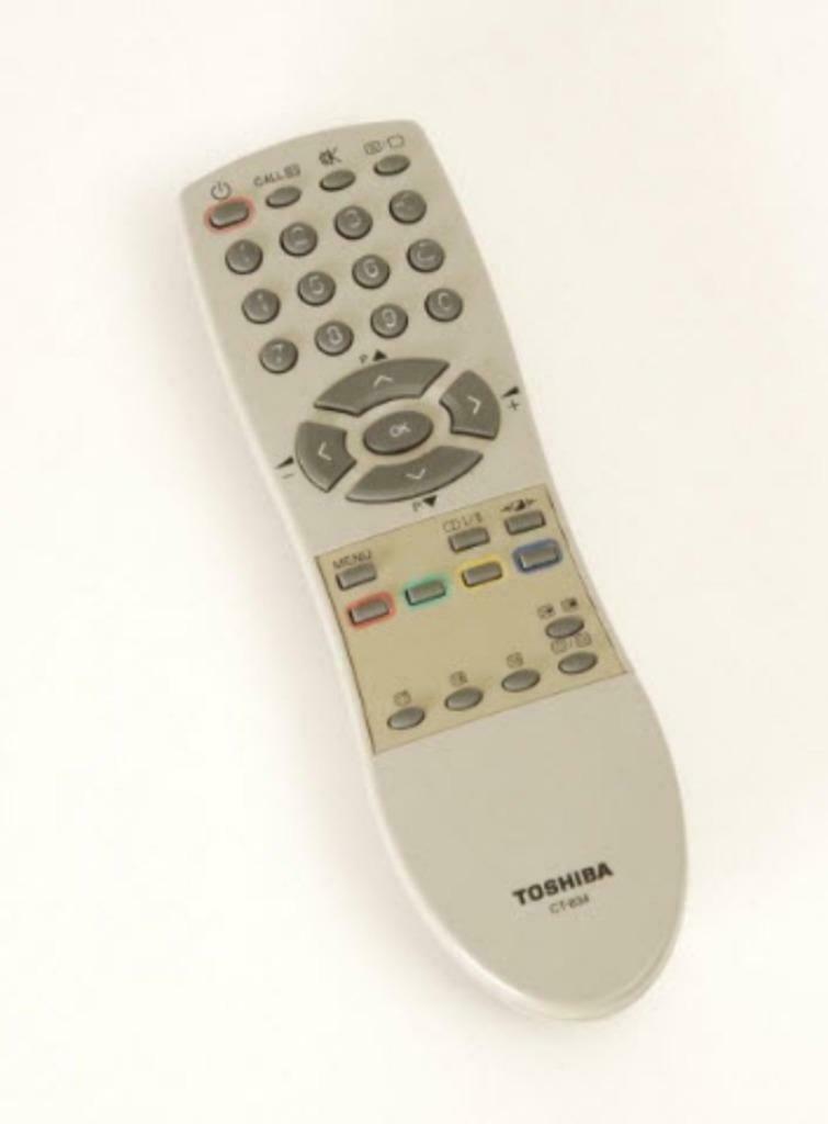 Afstandsbediening Toshiba Ct-834, Ophalen of Verzenden, Zo goed als nieuw, Origineel, Tv