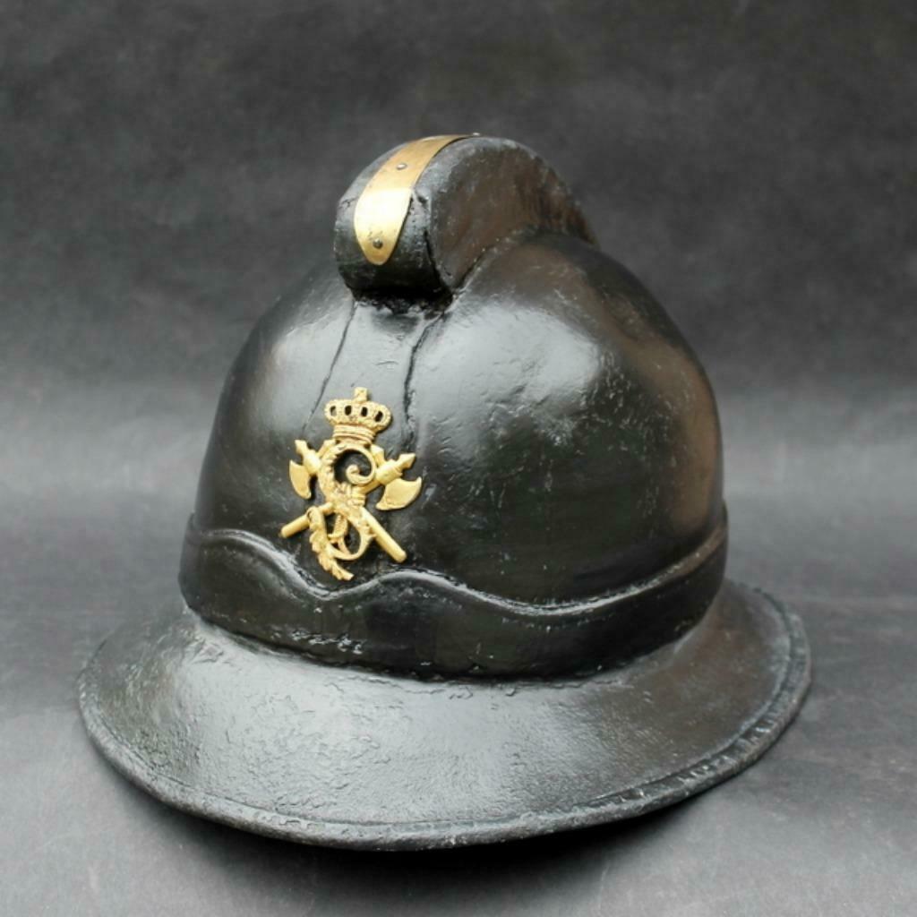 RECHERCHE : Casques des pompiers Belge., Enlèvement ou Envoi, Autres, Casque ou Béret