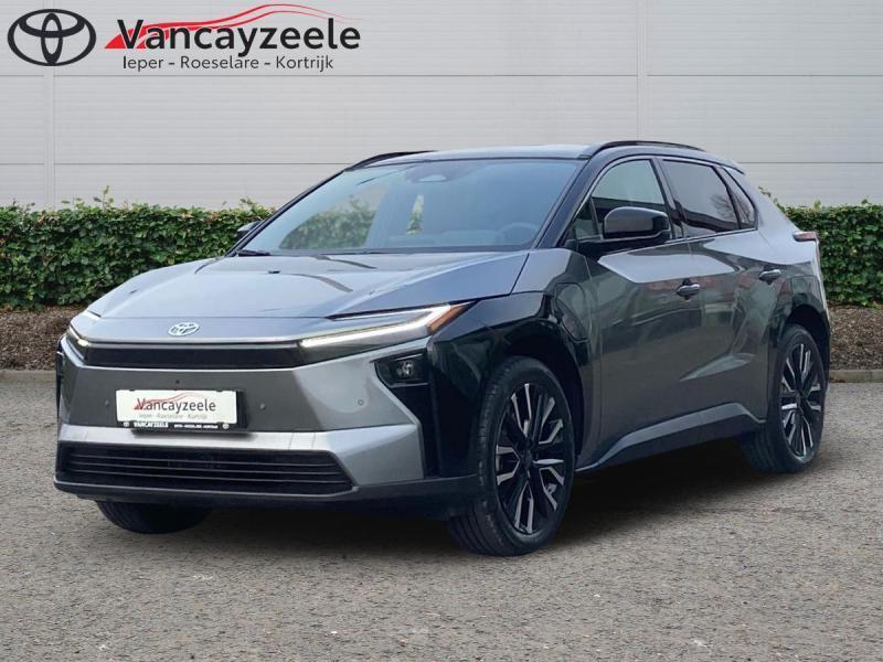 Toyota bZ4X Style+360cam+gps+sens V+A, Auto's, Toyota, Automaat, Zwart, Overige kleuren, Elektrisch