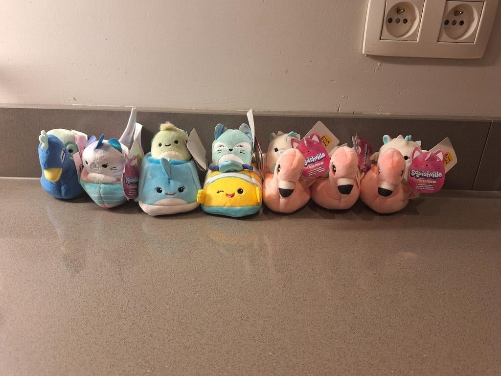 Squishville/squishmallows 1€/stuk, Enlèvement ou Envoi, Neuf