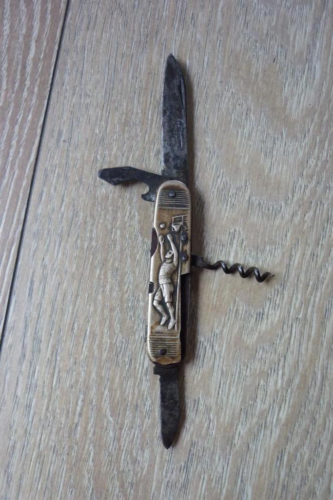 Vintage antiek zakmes, Ophalen of Verzenden, Gebruikt