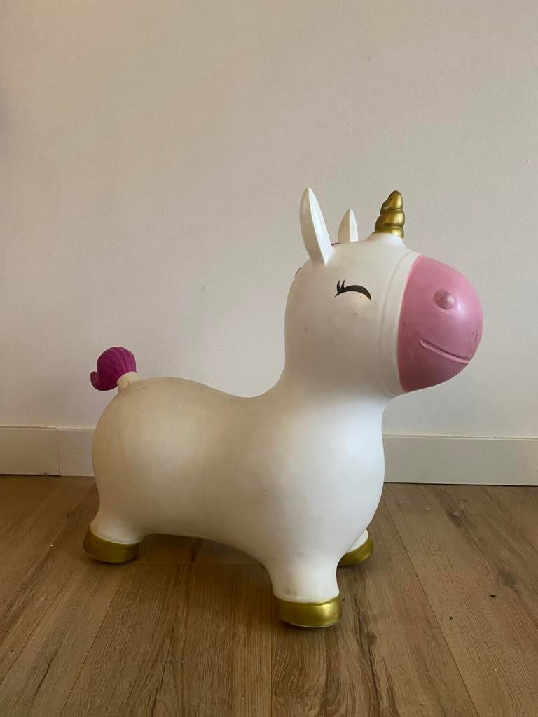 Opblaasbare unicorn, Ophalen, Zo goed als nieuw