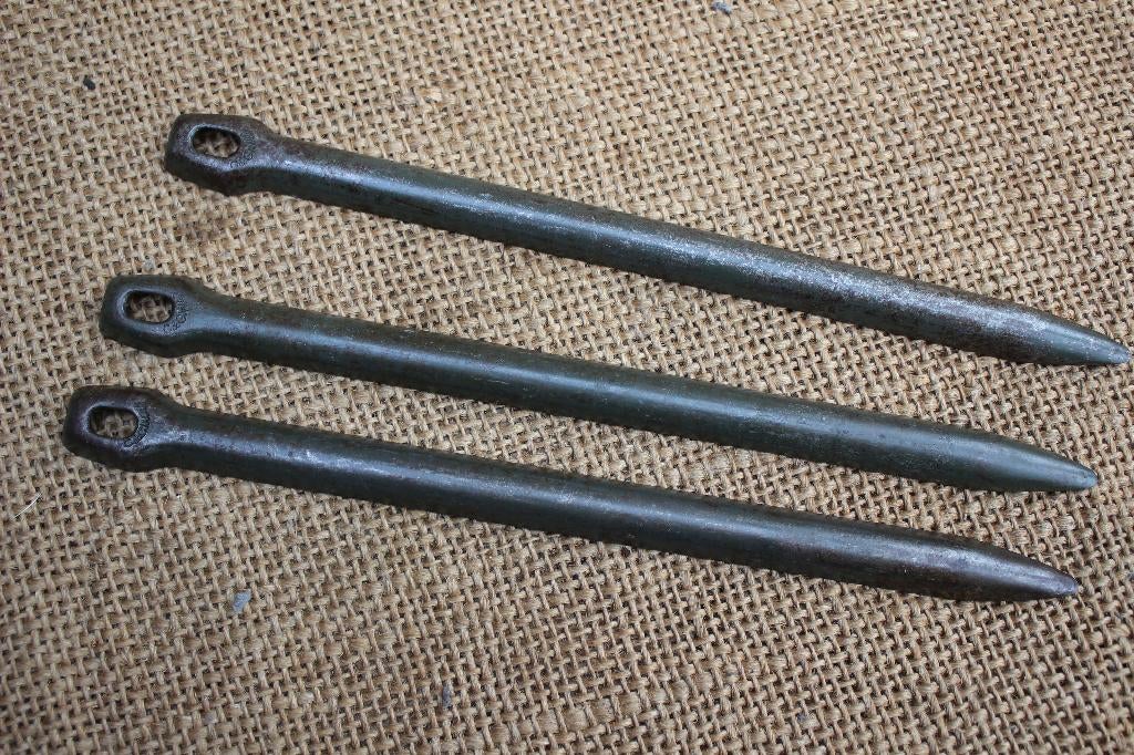 WW2 originele Duitse Tent haken., Verzamelen, Militaria | Tweede Wereldoorlog, Landmacht, Overige typen, Ophalen of Verzenden