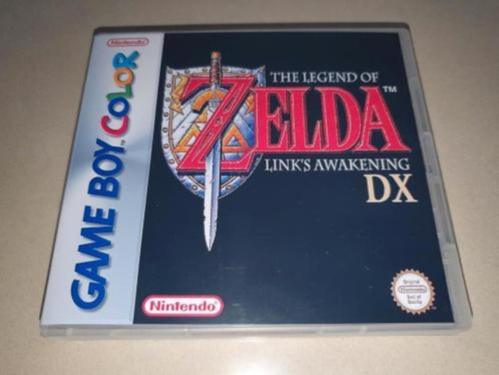 Zelda Link's Awakening DX Game Boy Color GBC Game Case, Games en Spelcomputers, Games | Nintendo Game Boy, Zo goed als nieuw, Verzenden