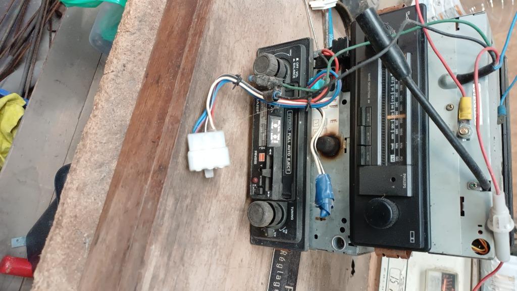 Ancienne radio voiture, Enlèvement, Utilisé