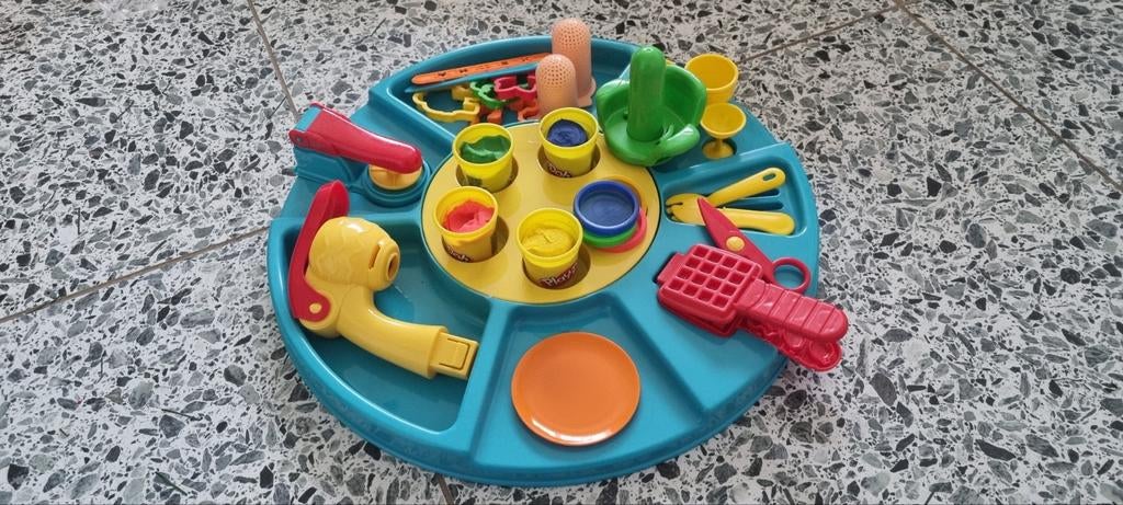 Playdoh speelset, Ophalen