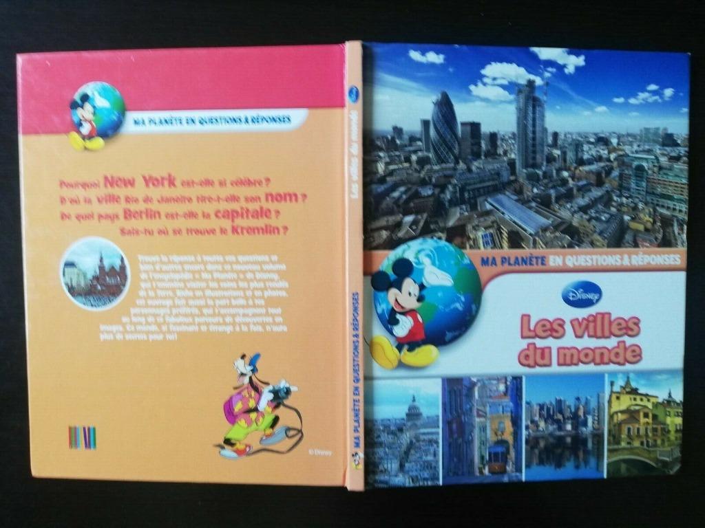 album bd bande dessinée Disney ma planète Les villes du mond, Livres, BD, Enlèvement