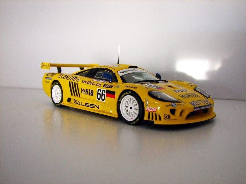 2003 Saleen S7-R #66 - IXO 1:43, Ophalen of Verzenden, Zo goed als nieuw, Auto, Overige merken