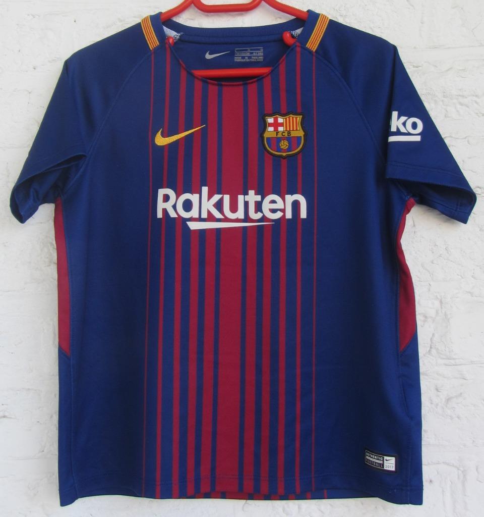 Voetbalshirt - RAKUTEN  FCB - 6-7 jaar, Verzamelen, Ophalen of Verzenden, Gebruikt, Shirt