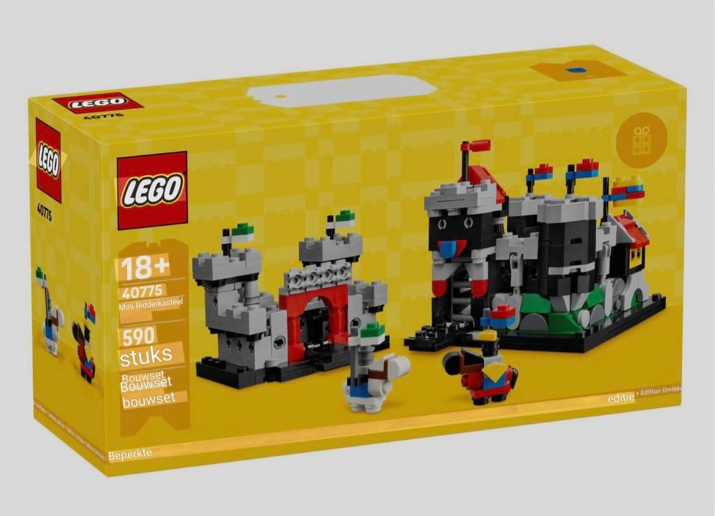 Lego  40775 Mini Knight's Castle, Ophalen of Verzenden, Lego, Castle