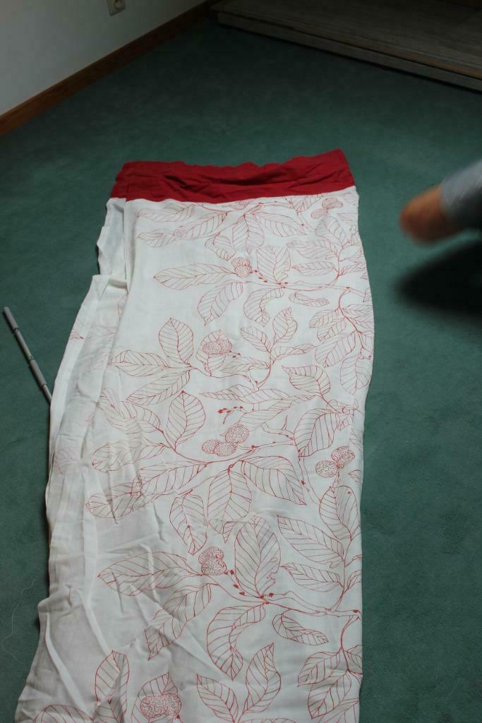 Tentures (blanc rouge), Ophalen, Gebruikt