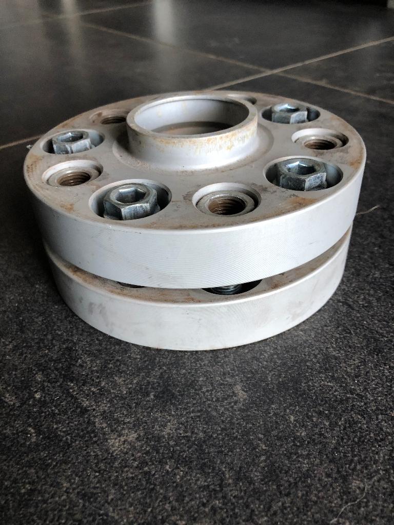 Spoorverbreders Eibach 25mm 5x112 57.1 en Forge 3mm, Auto-onderdelen, Ophalen, Gebruikt, Personenwagen