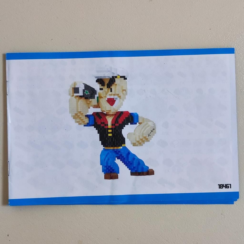 Nanobricks Popeye om te bouwen, Verzenden