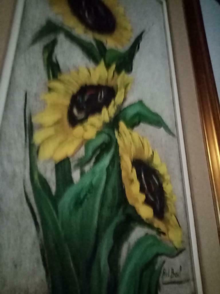 prachtige schilderij van Annie Van de Boel, Ophalen of Verzenden