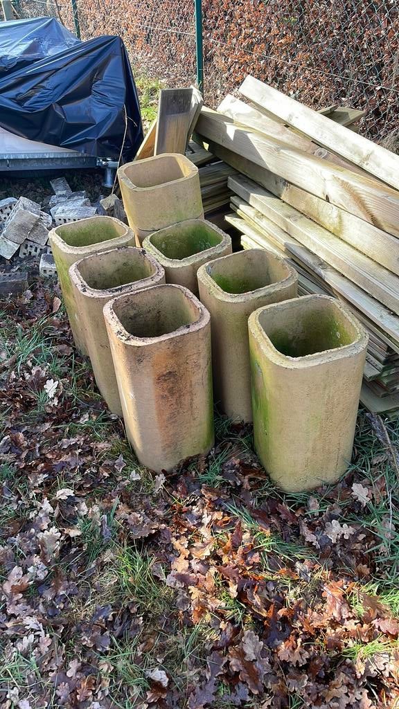 Schouwpotten keramo, Doe-het-zelf en Bouw, Ophalen, Zo goed als nieuw