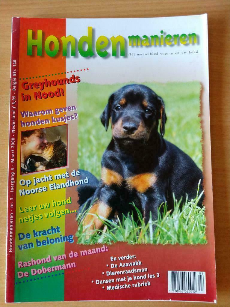 Tijdschriften Hondenmanieren, Enlèvement ou Envoi, Utilisé, Autres types