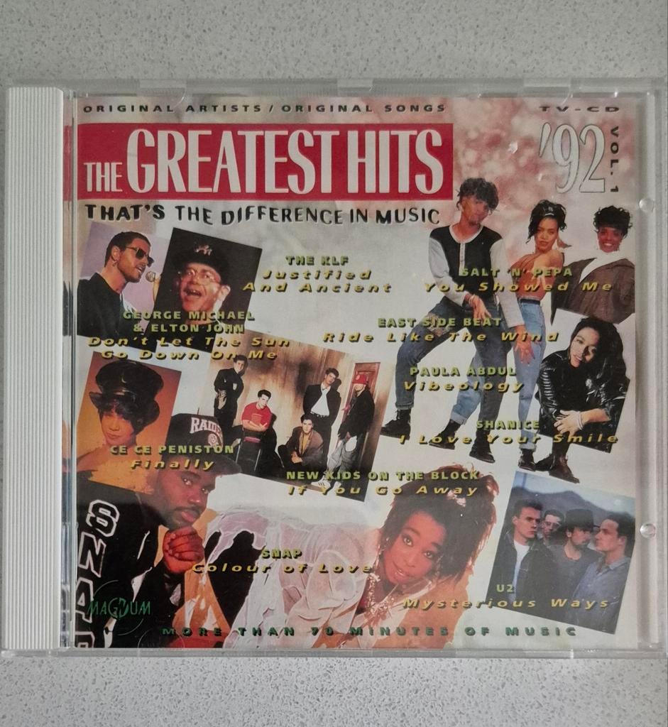 The Greatest Hits '92 vol 1 ( 1992 ), Ophalen of Verzenden