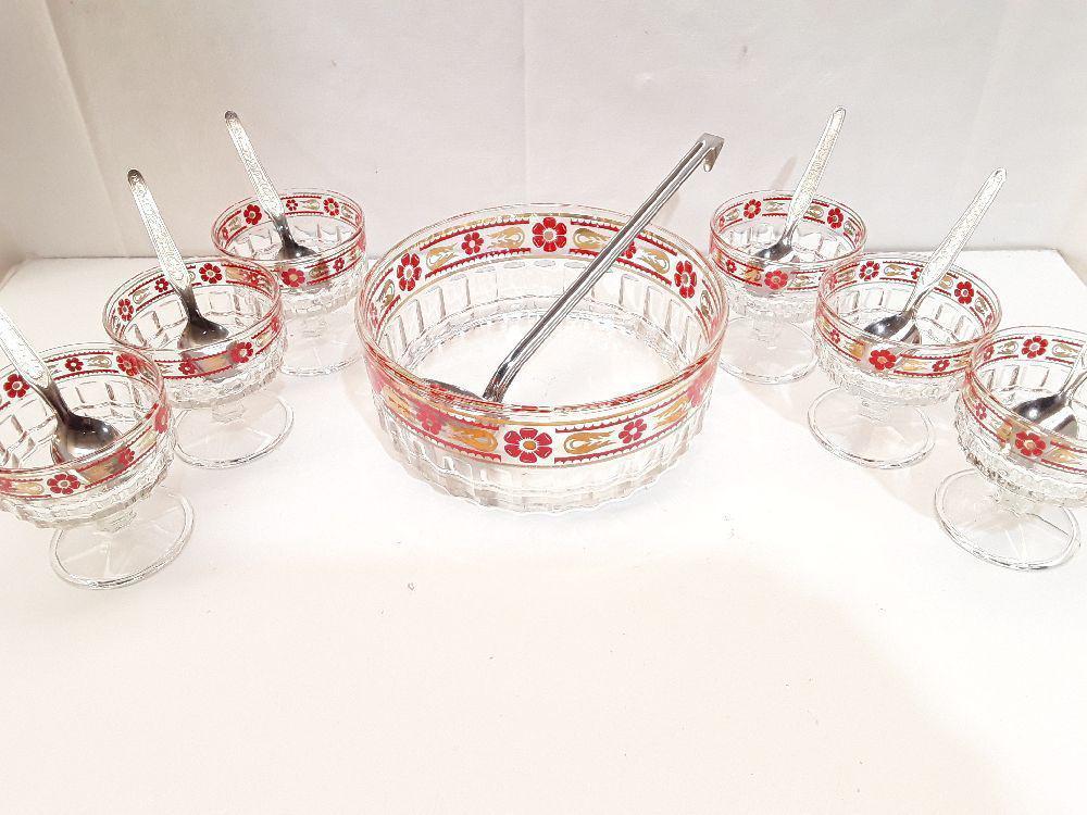 Vintage glasservies, Ophalen, Zo goed als nieuw