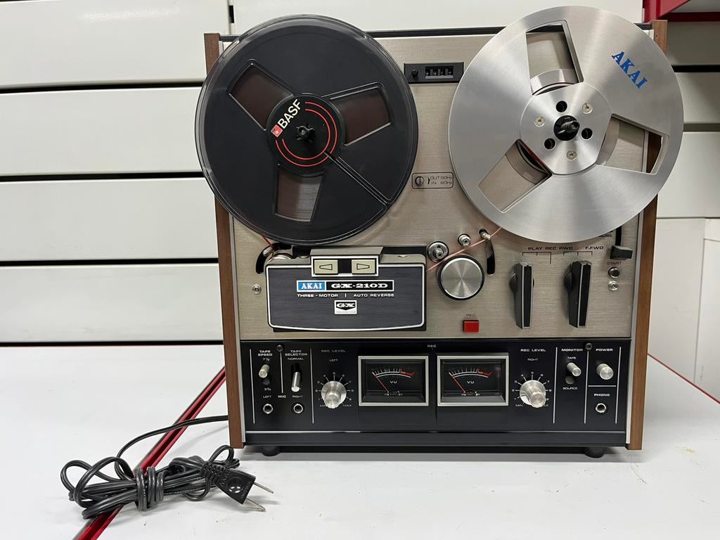 Akai GX-210D Magnétophone à bandes vintage (1973-1976), Enlèvement, Magnétophone