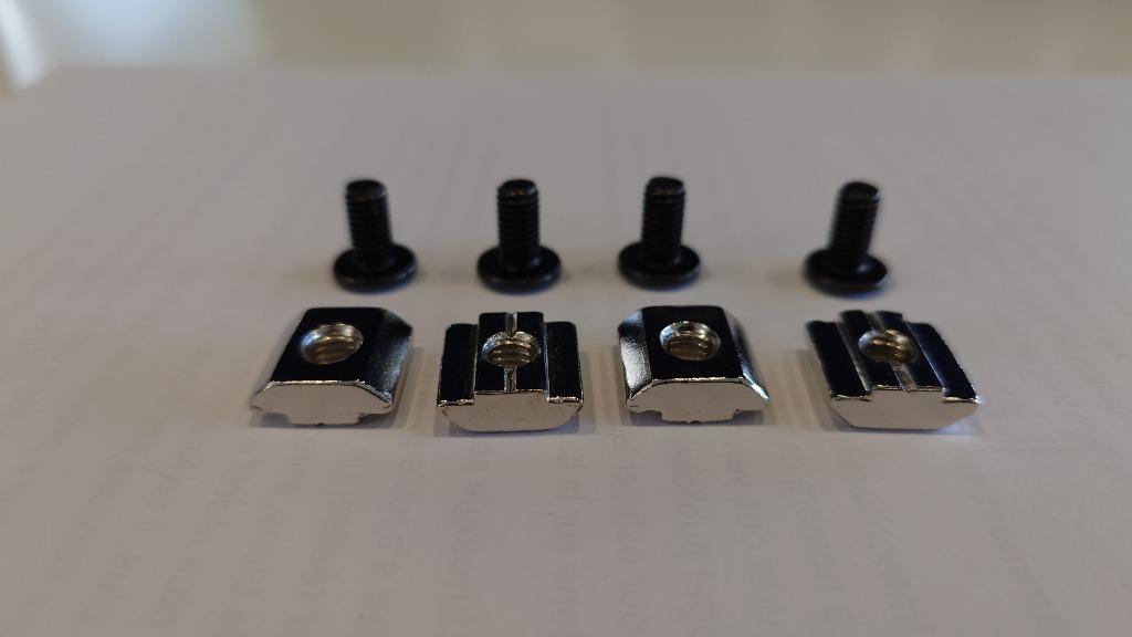 Lot de 4 écrous T M6 + Vis pour base Fanatec CSL DD / GT DD, Consoles de jeu & Jeux vidéo, Jeux | Autre, Neuf, Envoi